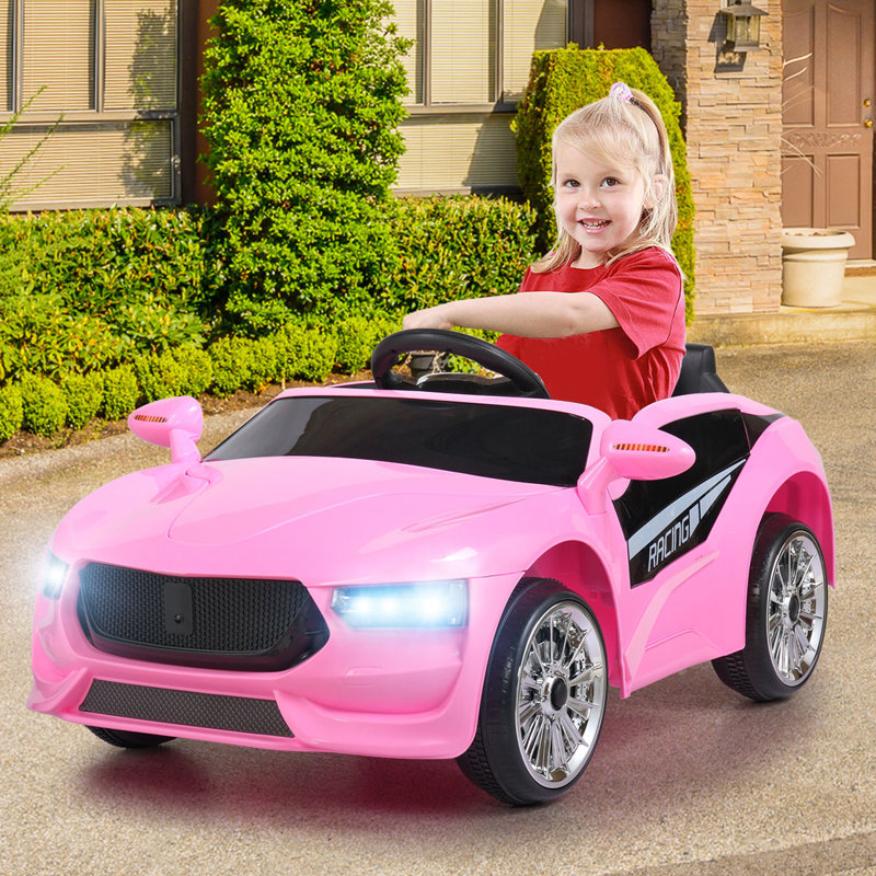 Tobbi Kids Ride on Racing Car & Reviews Wayfair